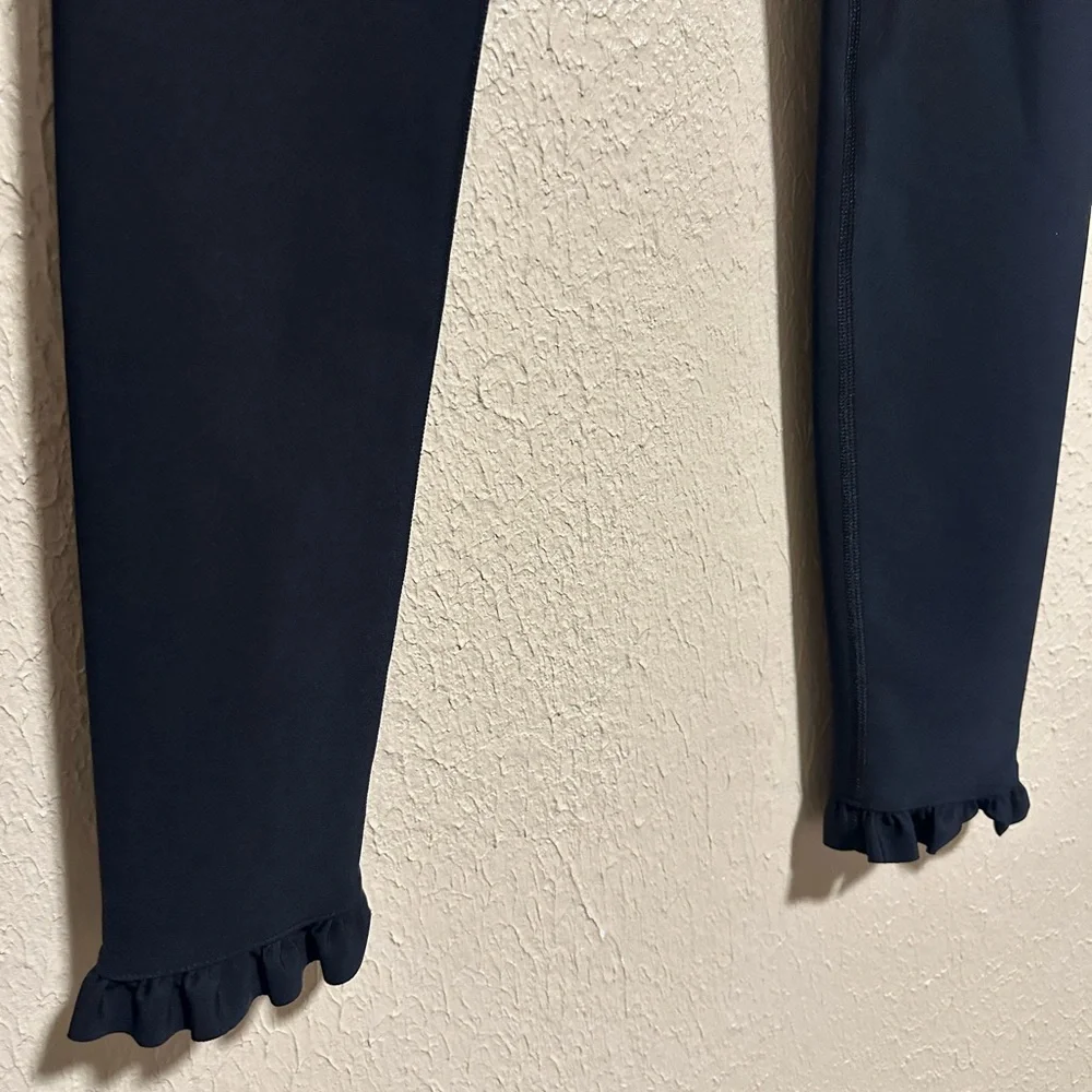 Carbon38 Ruffle Ankle Leggings Size‎ Small